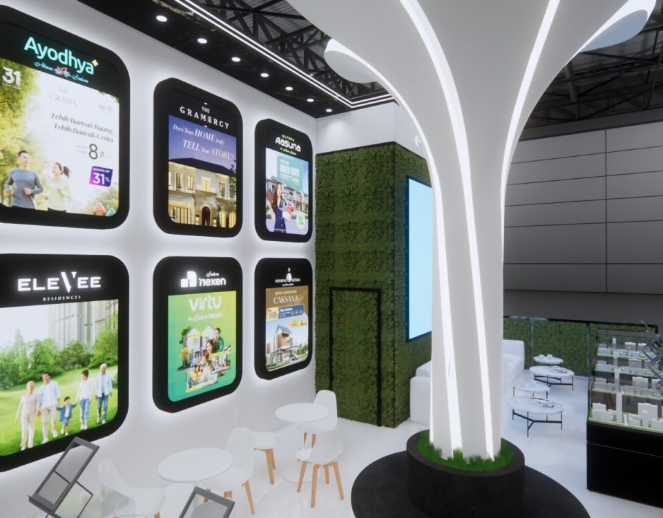 Pembuatan Booth di ICE BSD | PT Trimitra Multi Kreasi