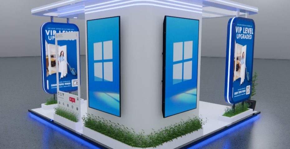 Pembuatan Booth Pameran di JCC