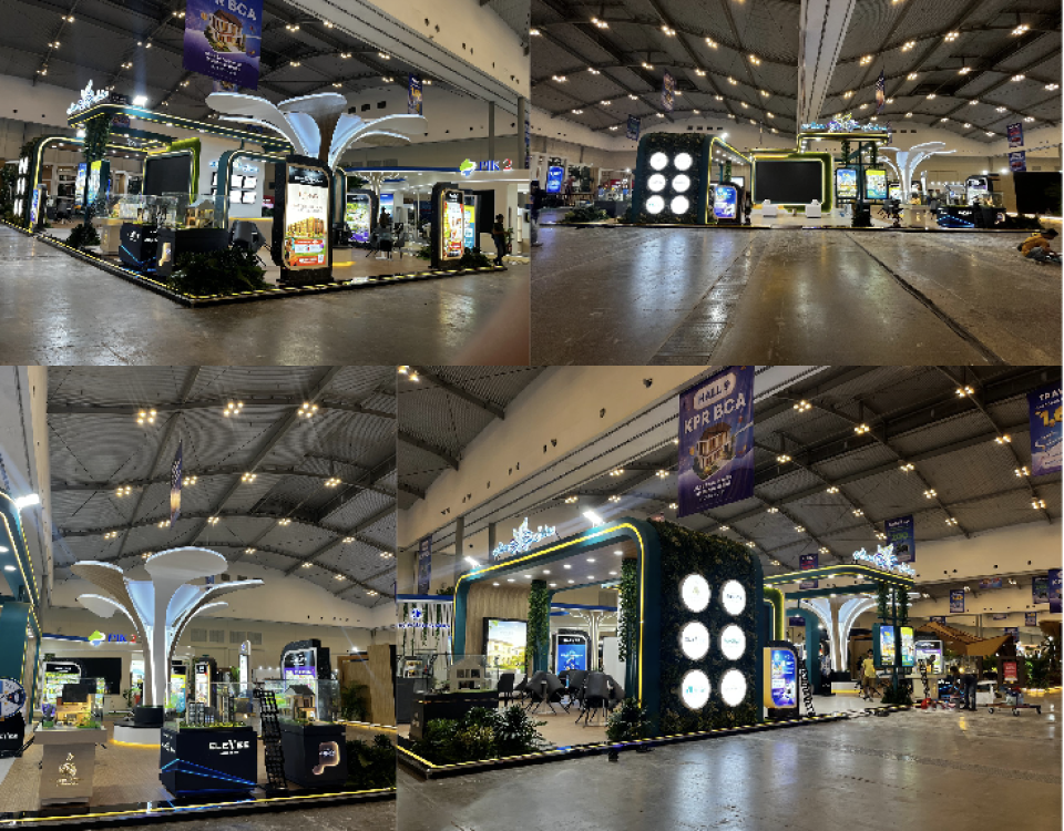 Booth Alam Sutera di BCA Expoversary 2026 ICE BSD | Kontraktor PT Trimitra Multi Kreasi